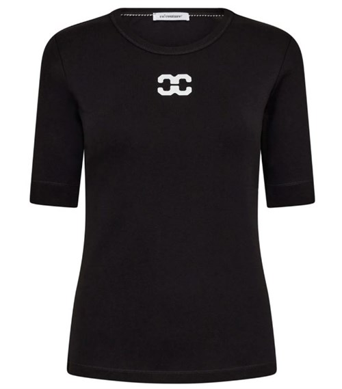 Co'Couture GrannyCC Logo T-shirt, Sort